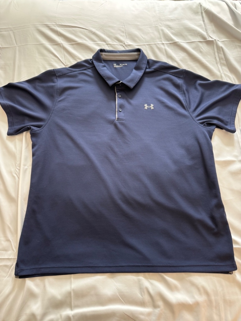 Under Armour Tech Polo - 4XL NAVY BLUE